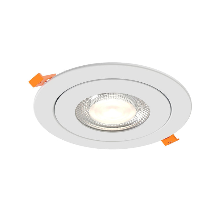 Pivot - LED 6" Flat Round Gimbal Recessed