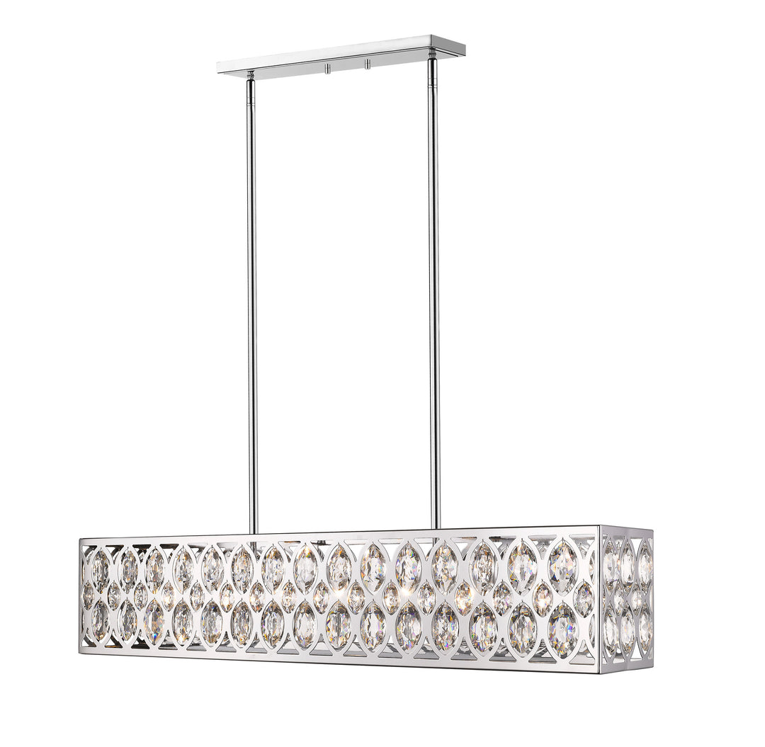 Dealey - 7 Light Linear Chandelier