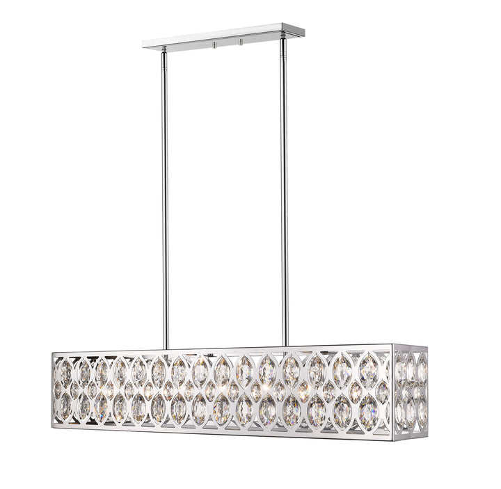 Dealey - 7 Light Linear Chandelier