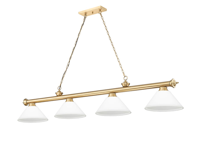 Cordon - 4 Light Billiard Light (2306-4HBR-AMO14)