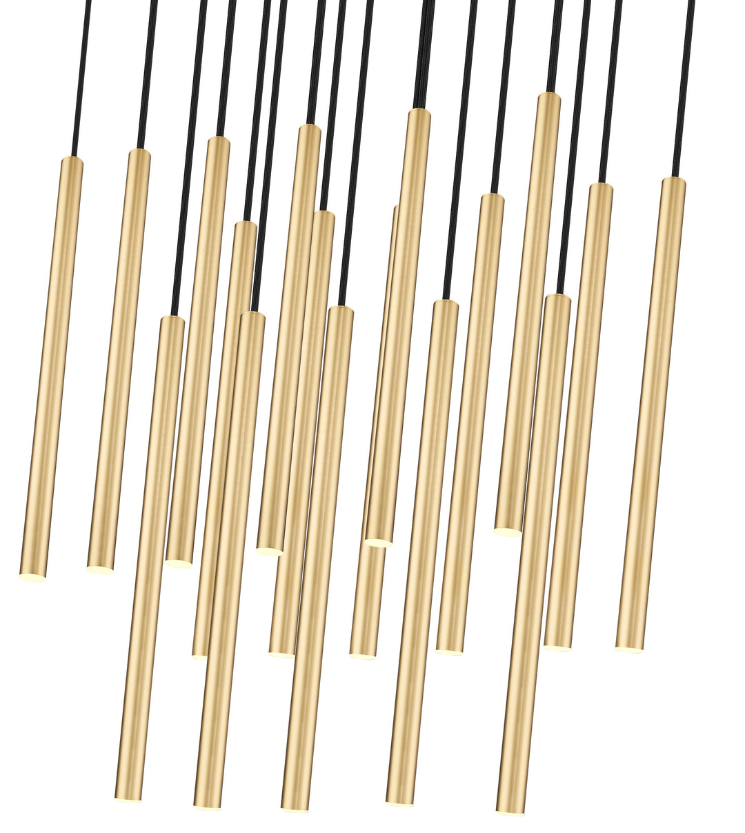 Forest - LED 17 Light Linear Chandelier (919MP24-17L-MGLD)