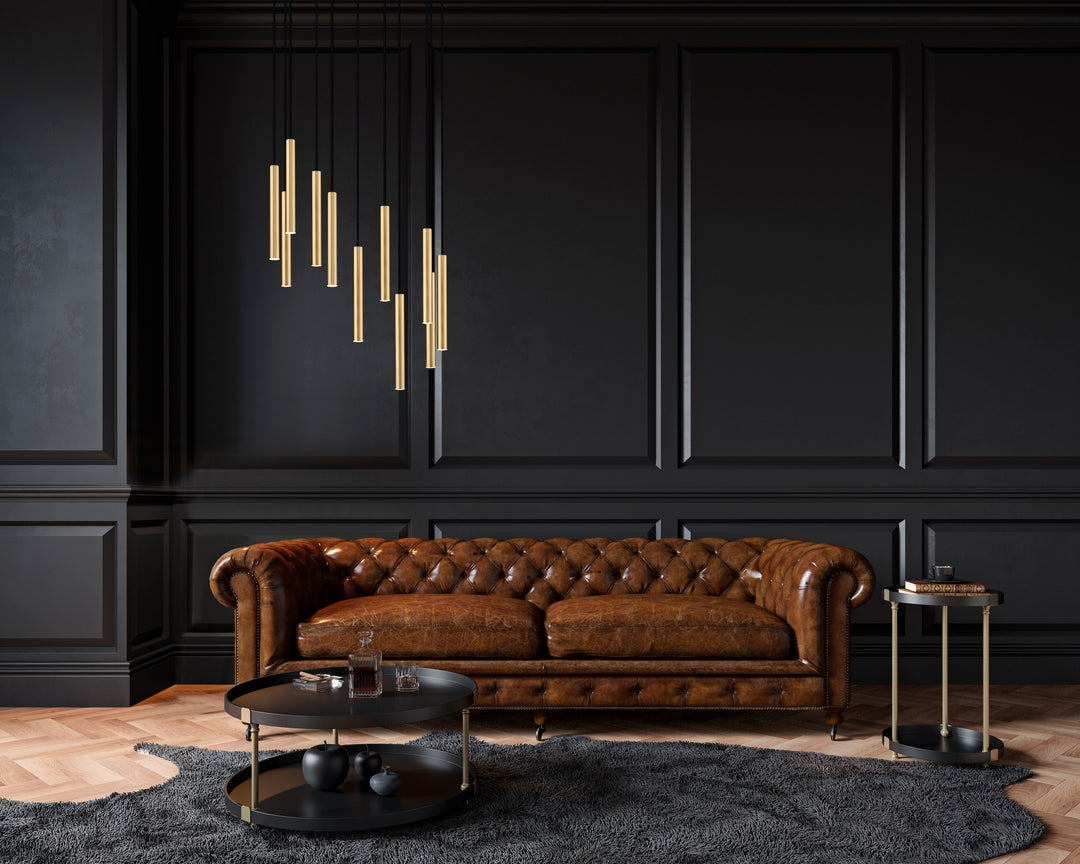 Forest - LED 11 Light Chandelier (919MP12-11R-MGLD)