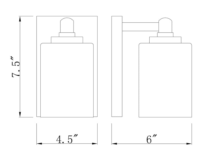 Soledad - 1 Light Wall Sconce