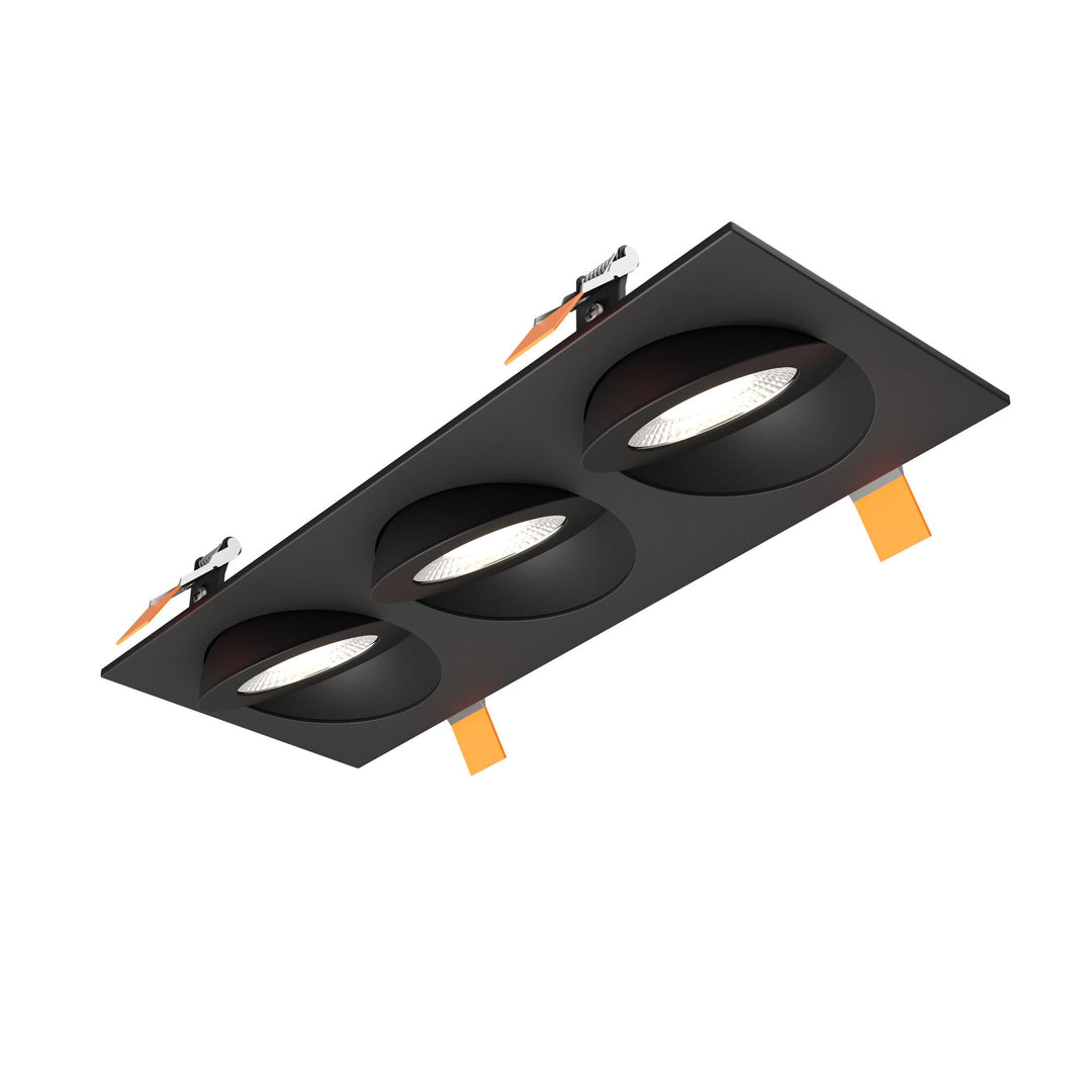 Pivot - LED 4" Triple Flat Gimbal Recessed