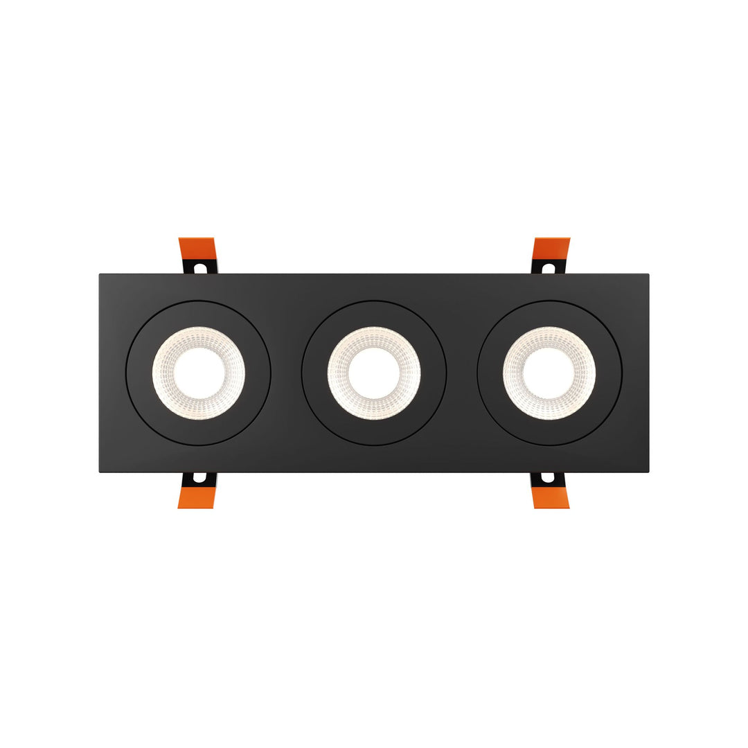Pivot - LED 4" Triple Flat Gimbal Recessed