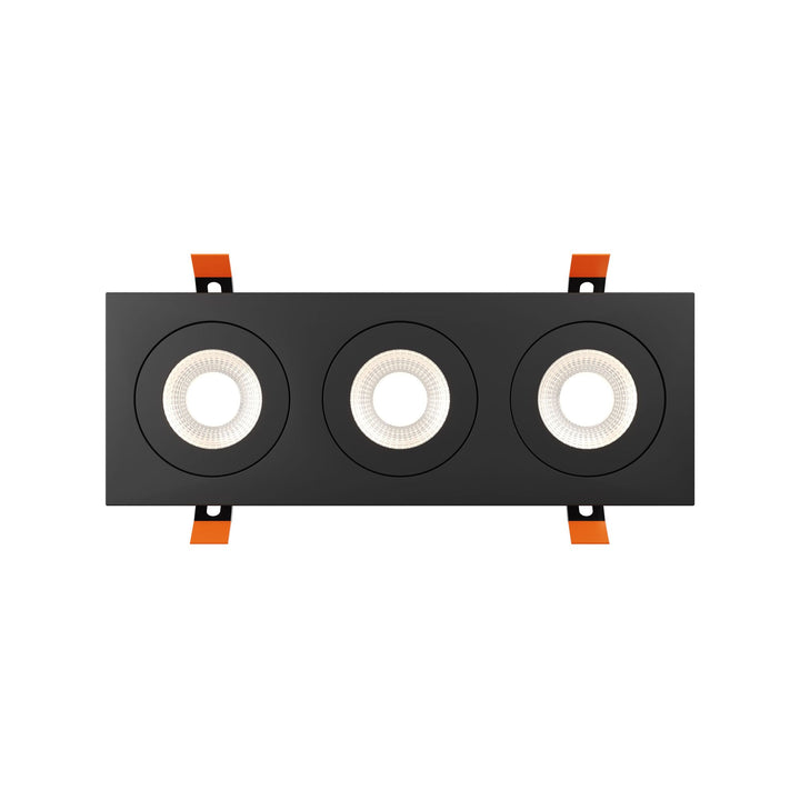 Pivot - LED 4" Triple Flat Gimbal Recessed