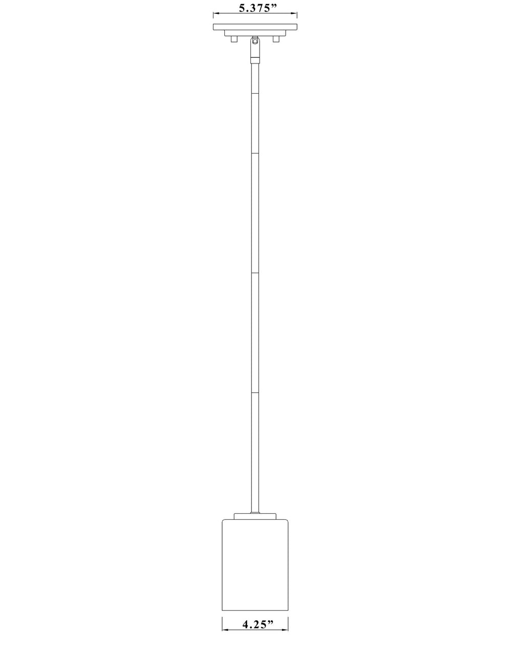 Willow - 1 Light Pendant