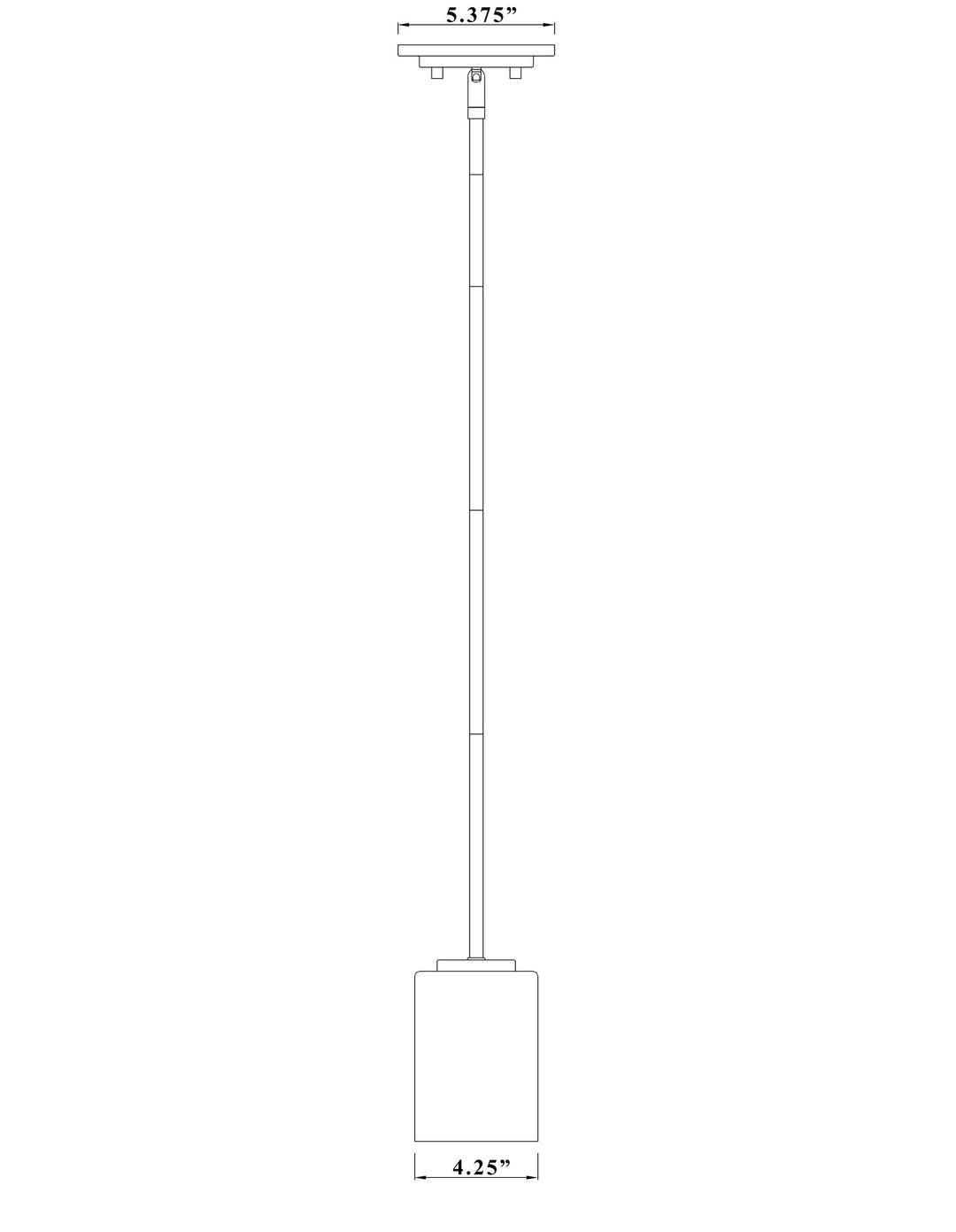 Willow - 1 Light Pendant