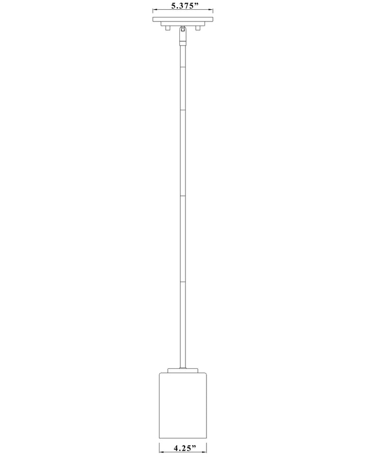 Willow - 1 Light Pendant
