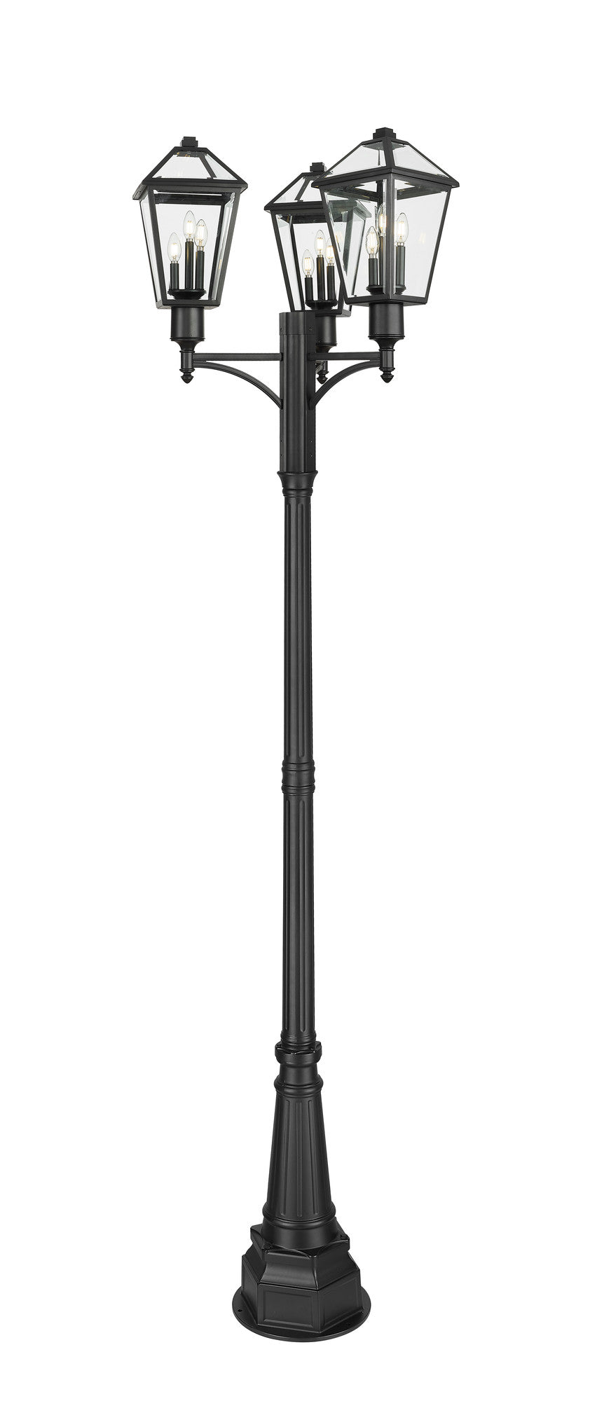 Talbot - 9 Light Outdoor Post Light (579PHBR-3-564P)