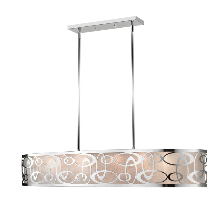 Opal - 8 Light Linear Chandelier