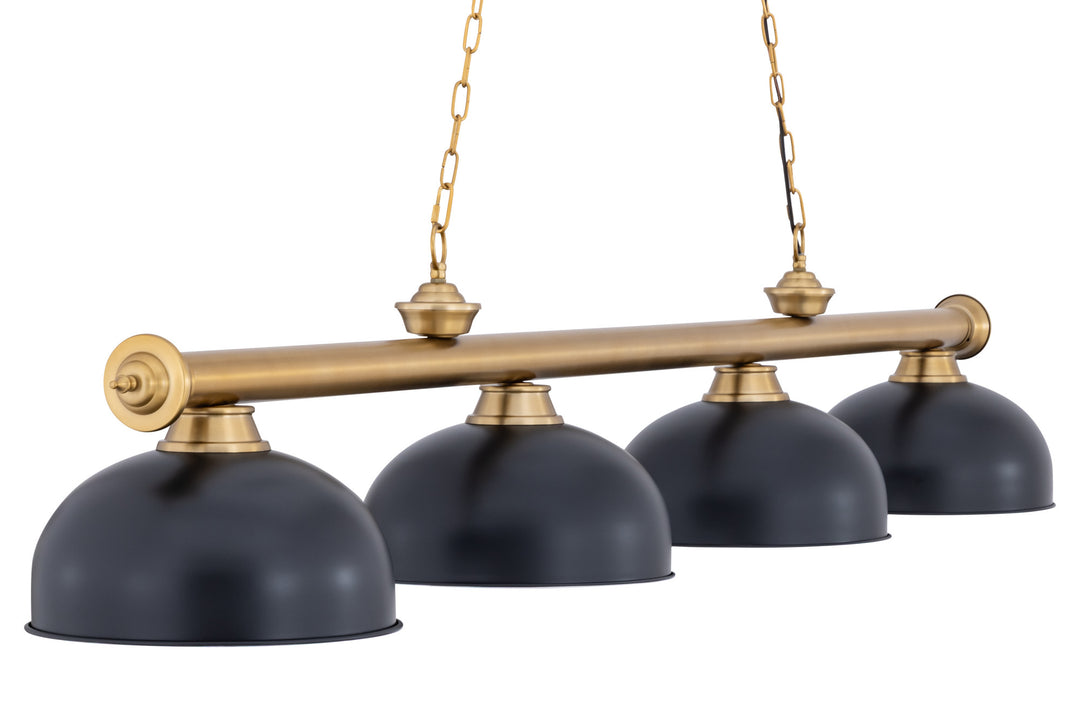 Cordon - 4 Light Billiard Light (2306-4HBR-D13MB)