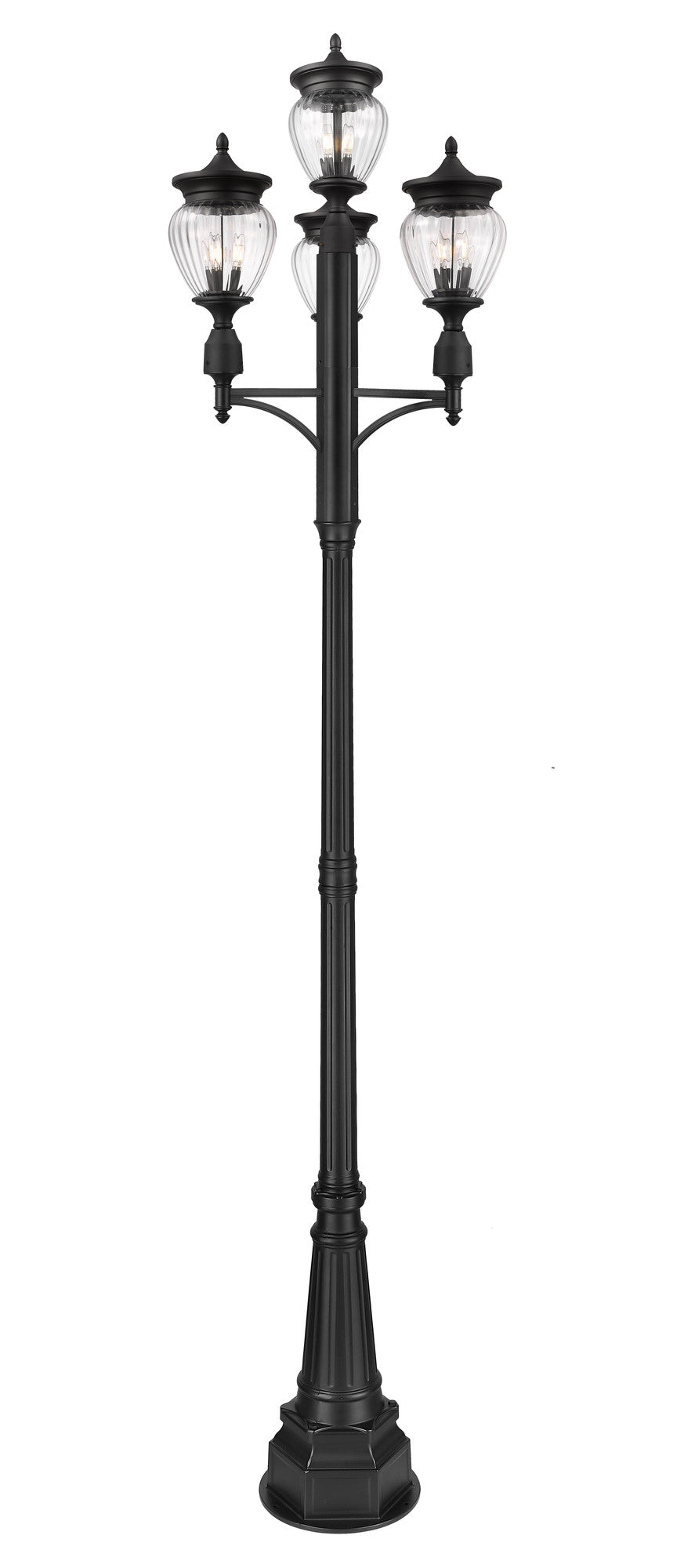 Davina - 12 Light Outdoor Post Light (5016PHMR-4-564P)