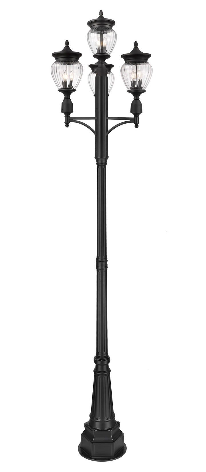 Davina - 12 Light Outdoor Post Light (5016PHMR-4-564P)