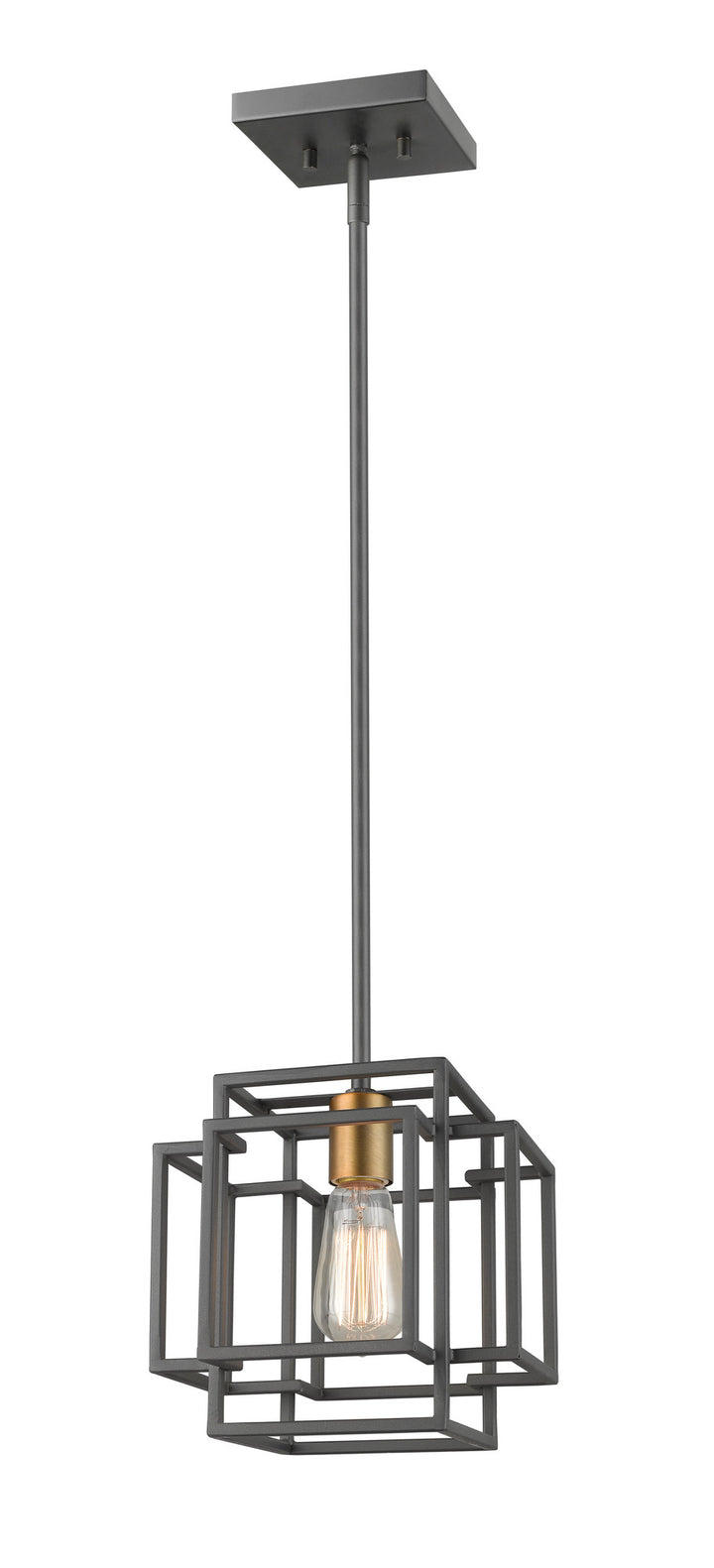 Titania - Pendant in Bronze + Olde Brass by Z-Lite