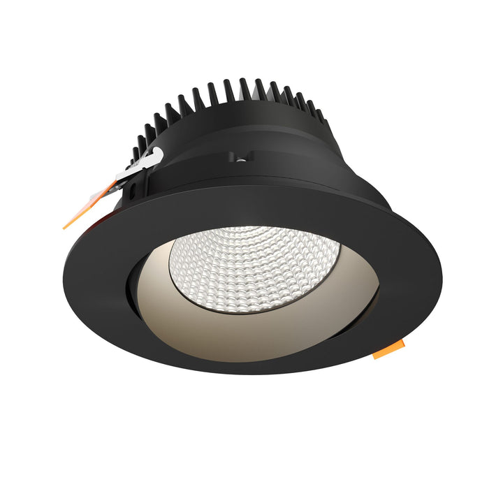 Revolve - LED 6" Round Regressed Gimbal Downlight (5CCT + Dim-to-Warm)