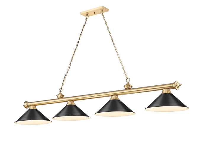 Cordon - 4 Light Billiard Light (2306-4HBR-MB15)