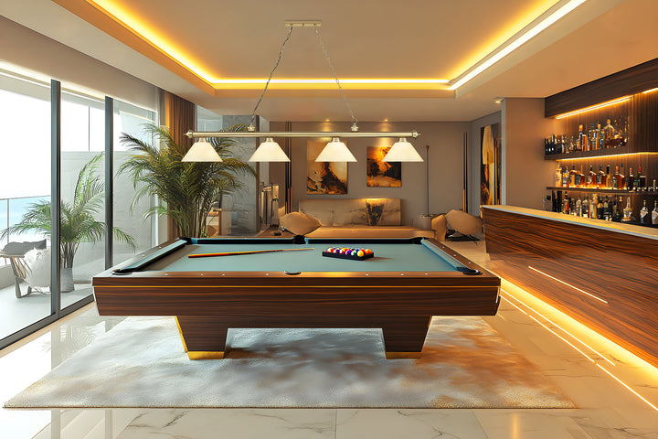 Cordon - 4 Light Billiard Light (2306-4HBR-AGM14)