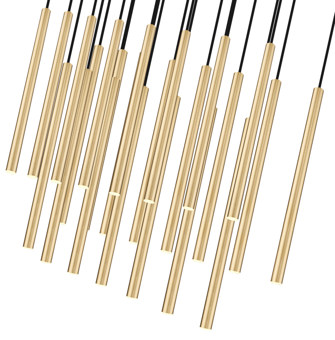 Forest - LED 23 Light Linear Chandelier (919MP24-23L-MGLD)