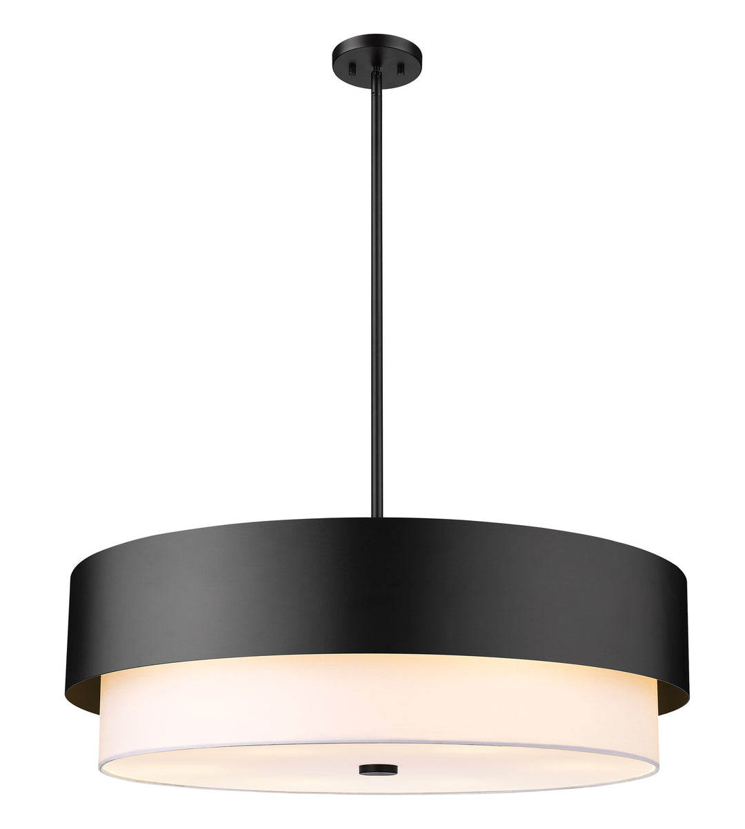 Counterpoint - Chandelier in Matte Black by Z-Lite