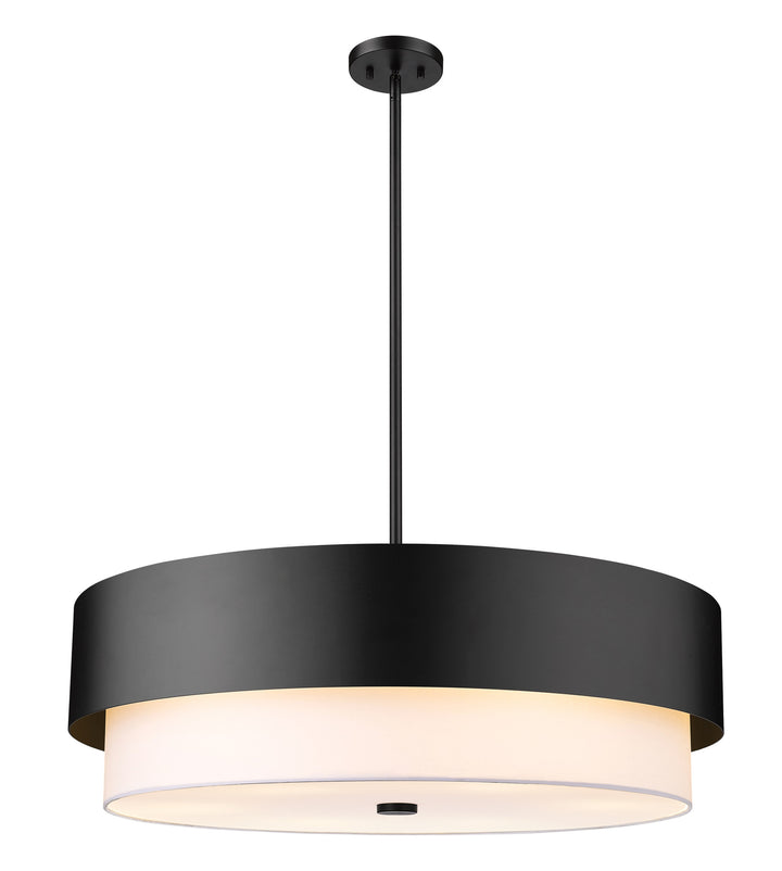 Counterpoint - Chandelier in Matte Black by Z-Lite