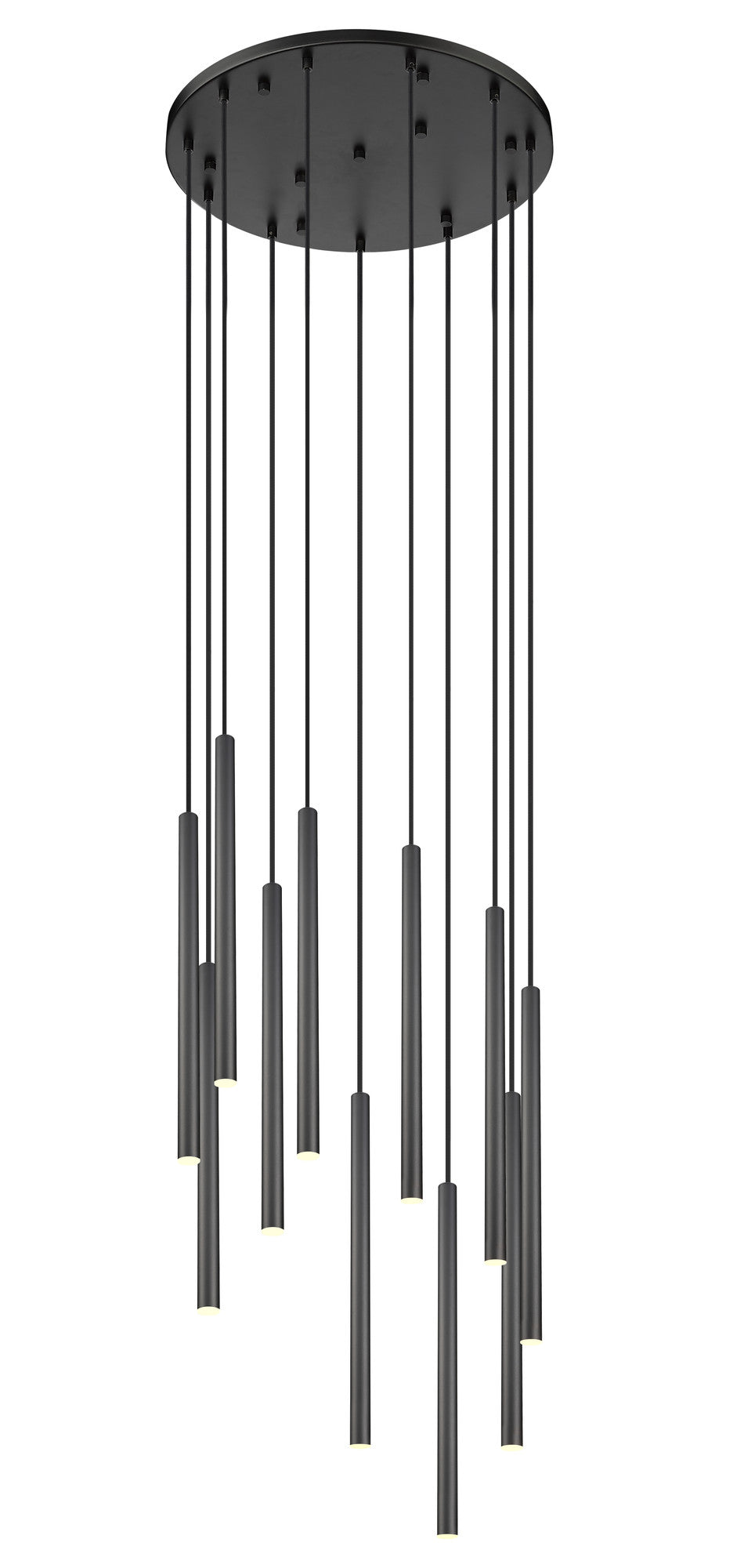 Forest - LED 11 Light Chandelier (919MP24-11R-MB)