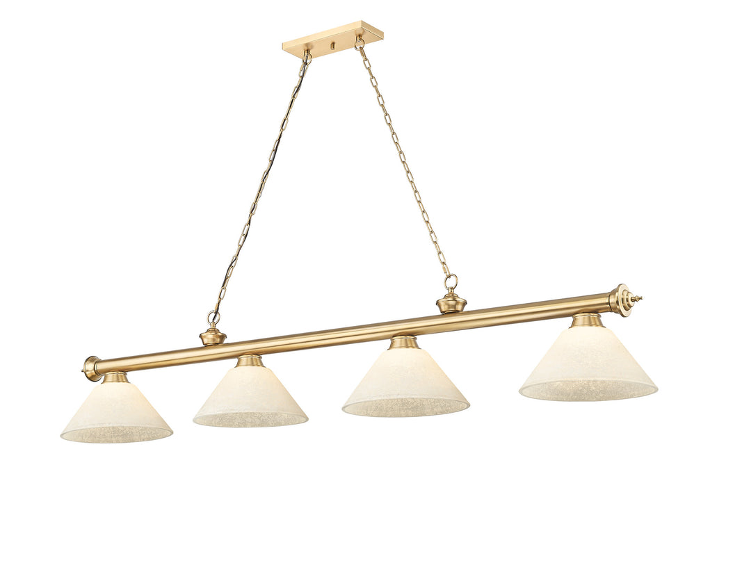 Cordon - 4 Light Billiard Light (2306-4HBR-AGM14)