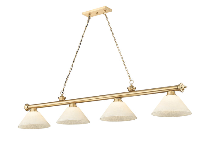 Cordon - 4 Light Billiard Light (2306-4HBR-AGM14)
