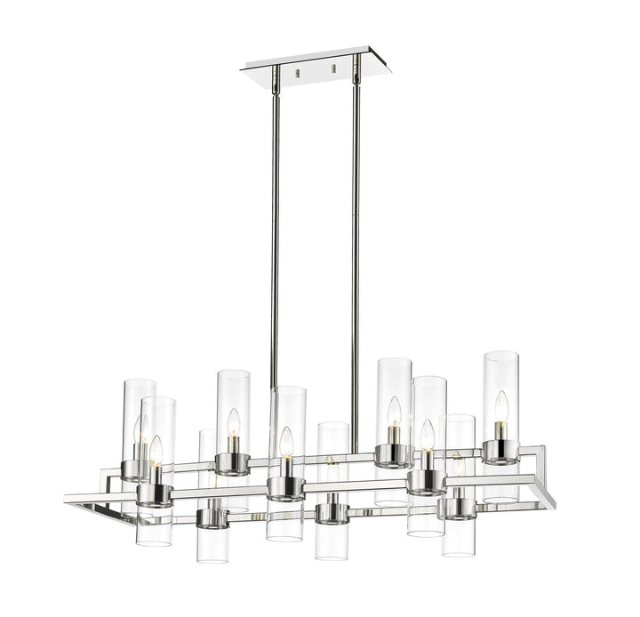 Datus - 10 Light Linear Chandelier