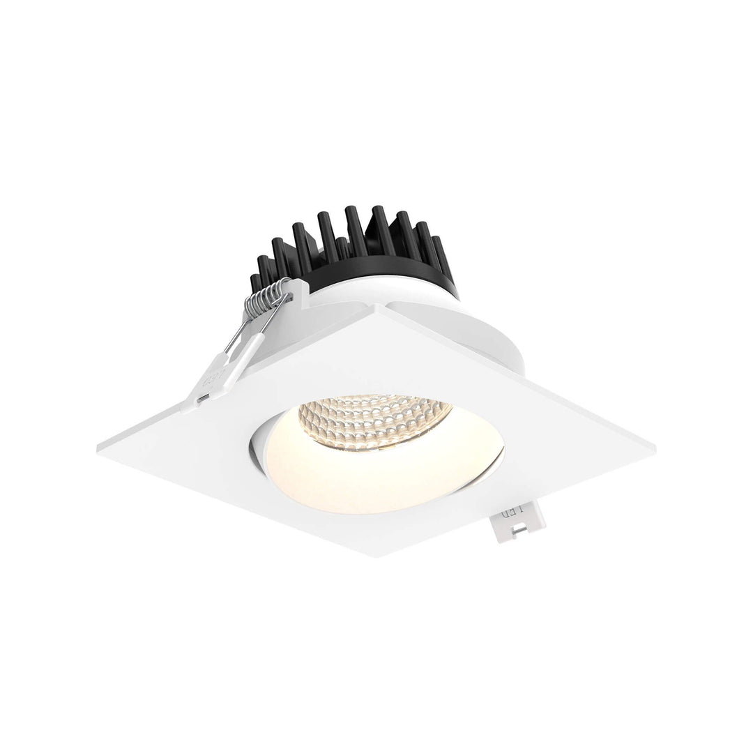 Revolve - LED Square Regressed Gimbal Downlight