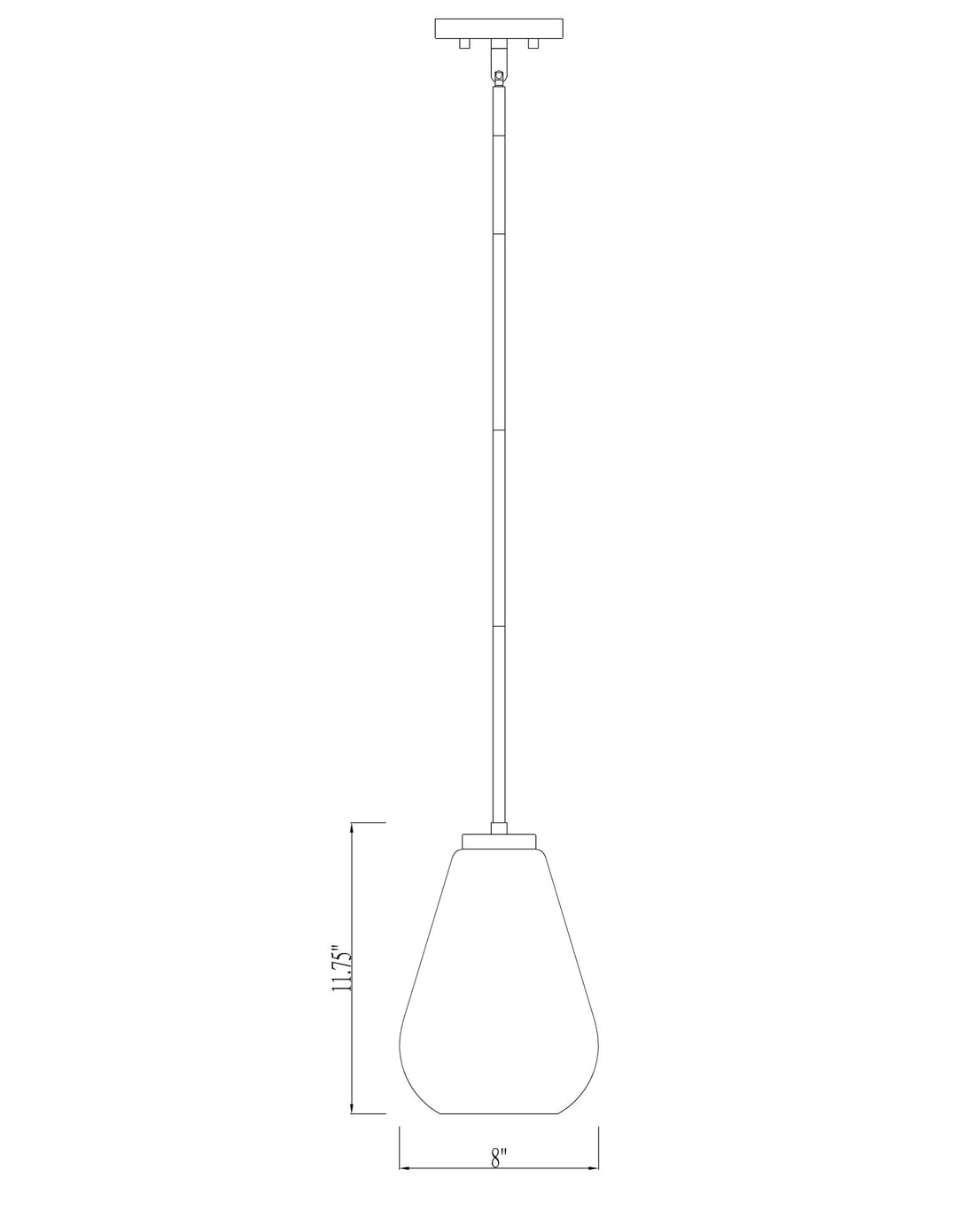 Ayra - 1 Light Pendant