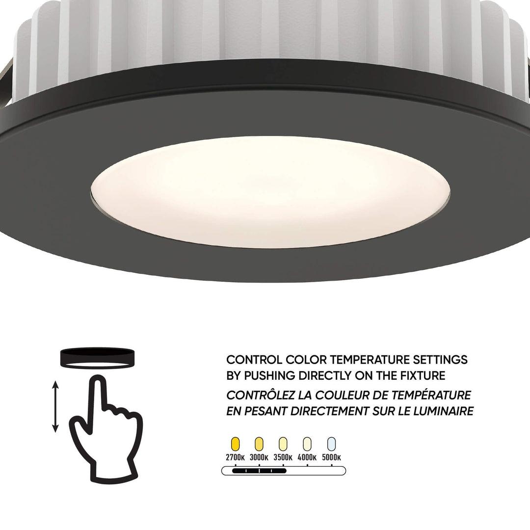 Push Puck - 24V Recessed Puck by Dals Lighting - view 13