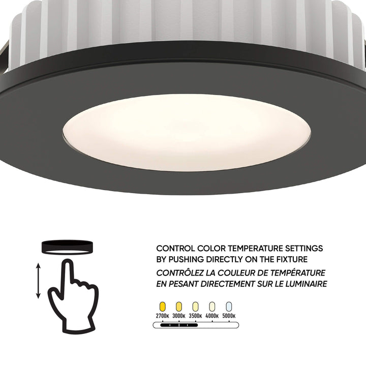 Push Puck - 24V Recessed Puck by Dals Lighting - view 13