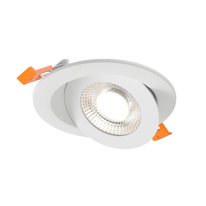 Pivot - LED 4" Flat Round Gimbal Recessed