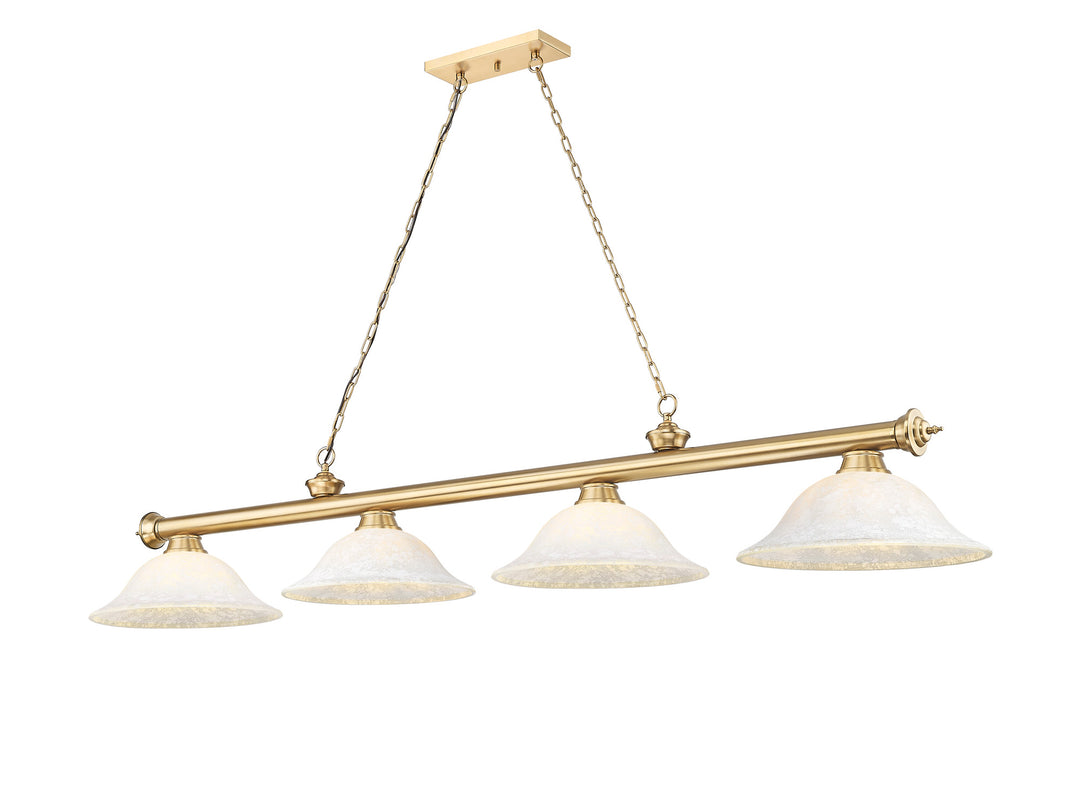 Cordon - 4 Light Billiard Light (2306-4HBR-WM16)