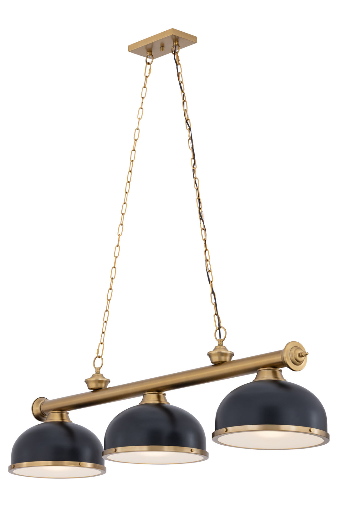 Cordon - 3 Light Billiard Light (2306-3HBR-D12MB+HBR)