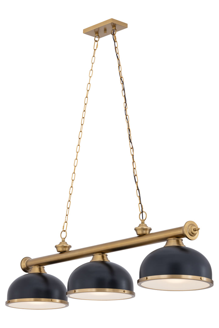 Cordon - 3 Light Billiard Light (2306-3HBR-D12MB+HBR)
