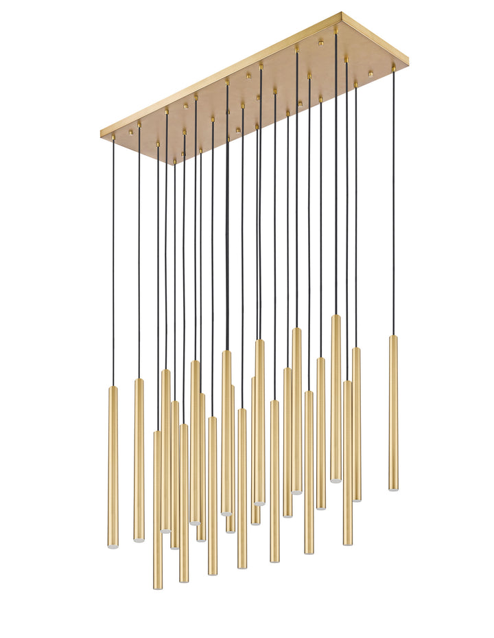 Forest - LED 23 Light Linear Chandelier (919MP24-23L-MGLD)