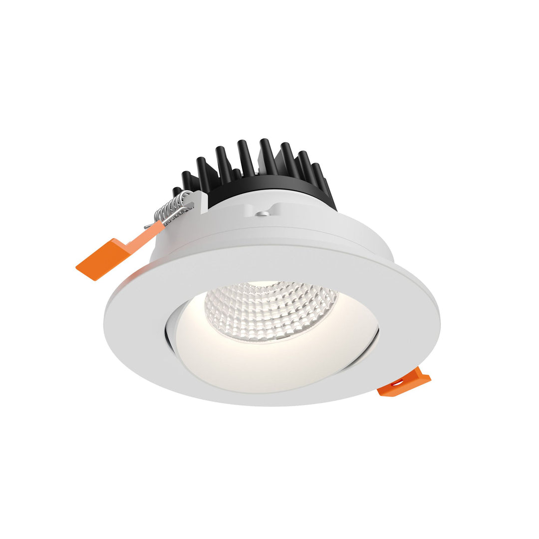 Revolve - LED 3.5" Round Regressed Gimbal Downlight (5CCT + Dim-to-Warm)