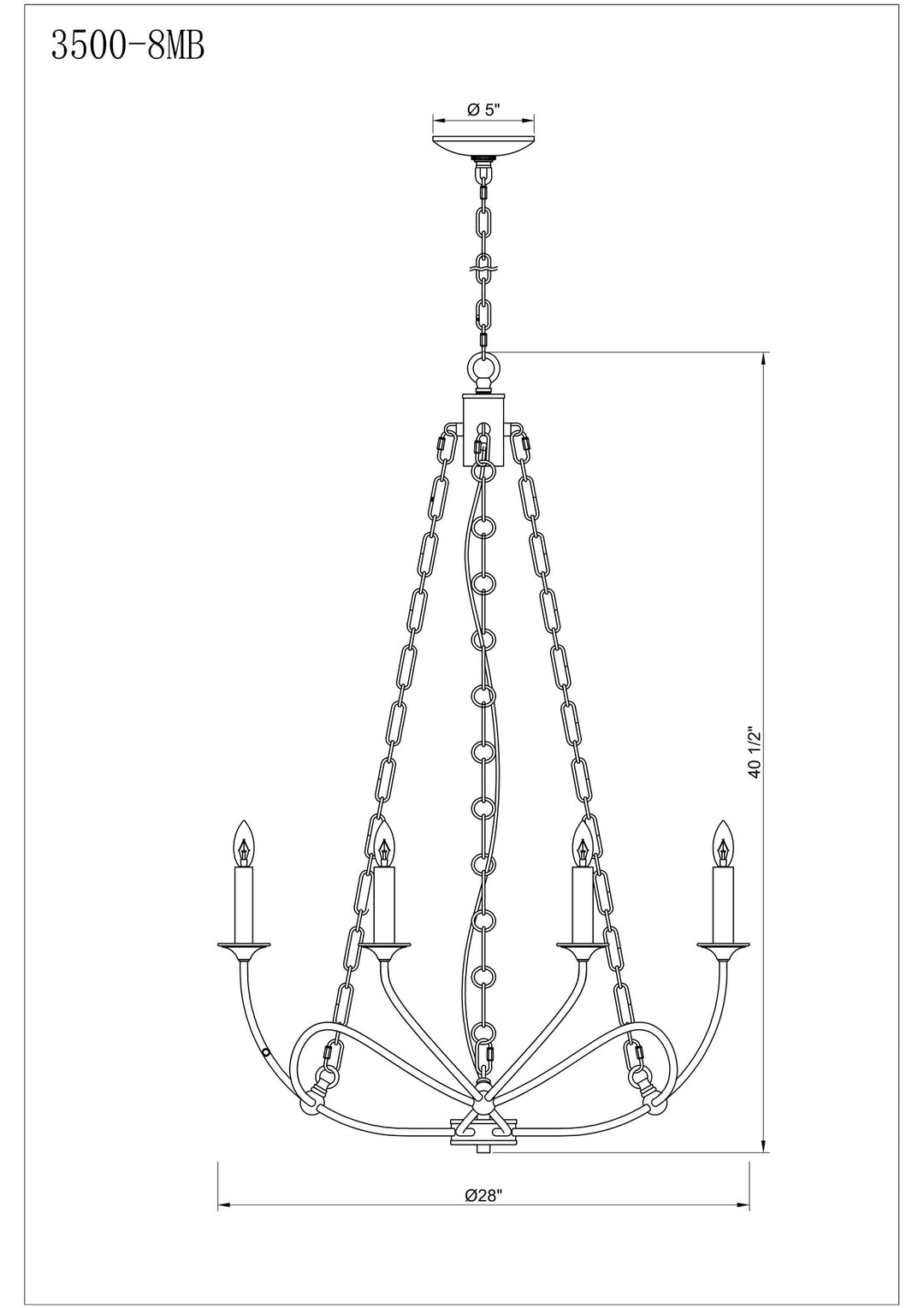 Arabella - Chandelier