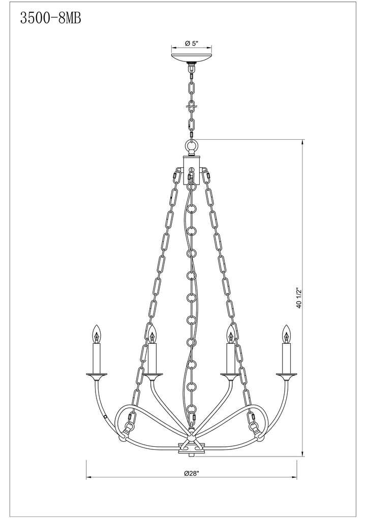 Arabella - Chandelier