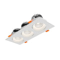 Revolve - LED 3.5" Trio Regressed Gimbal Downlight