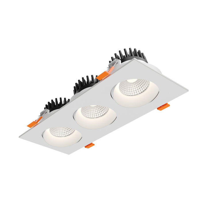 Revolve - LED 3.5" Trio Regressed Gimbal Downlight