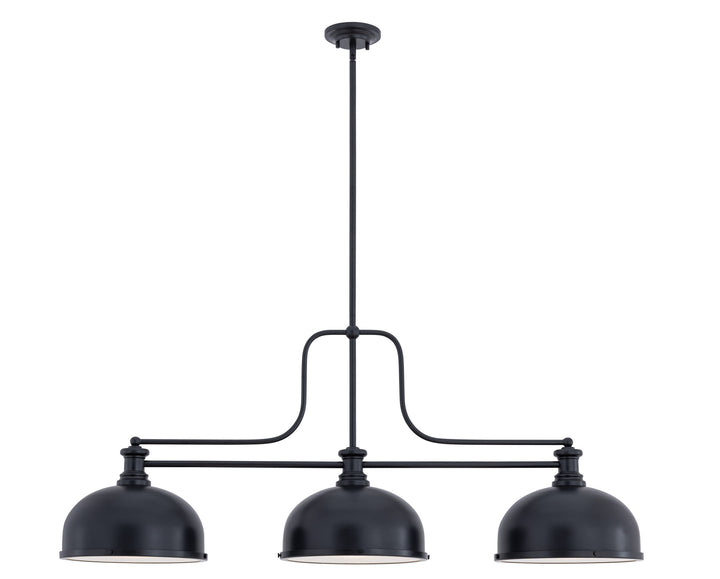 Melange - 3 Light Billiard Light (725-3MB-D12MB)