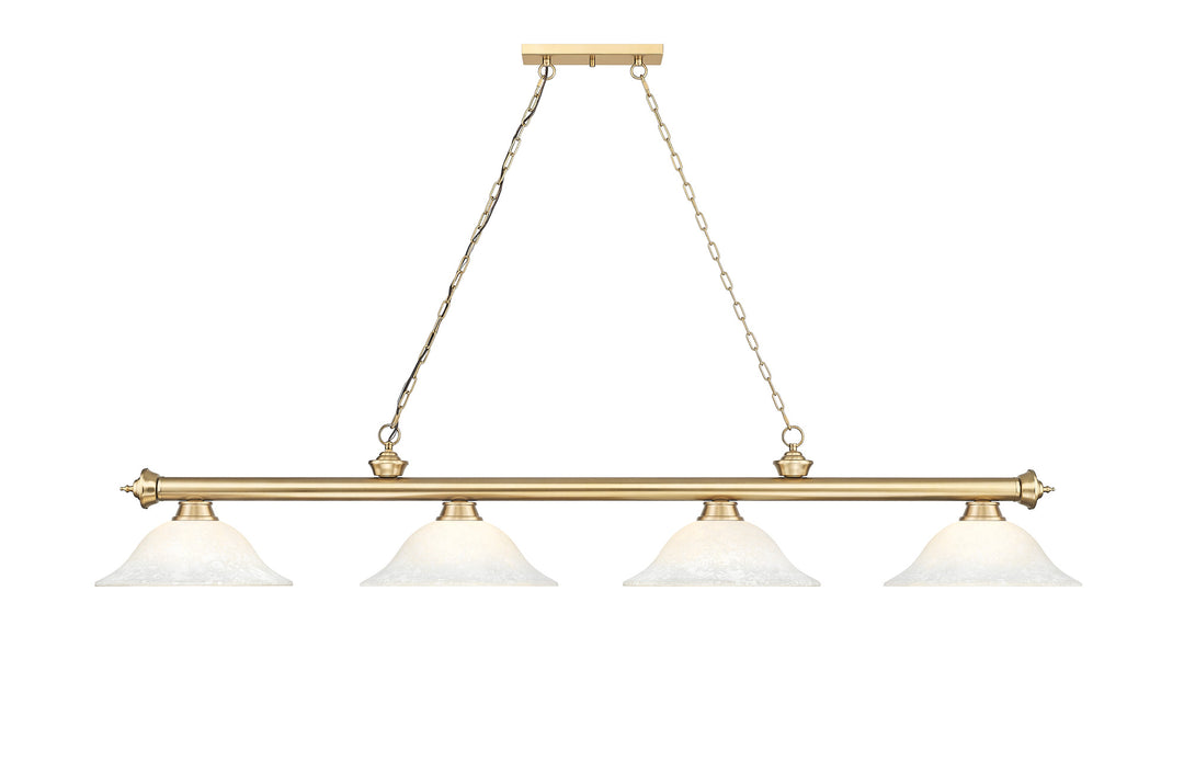 Cordon - 4 Light Billiard Light (2306-4HBR-WM16)