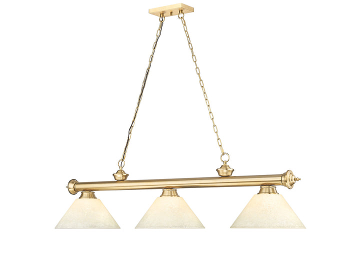 Cordon - 3 Light Billiard Light (2306-3HBR-AGM14)