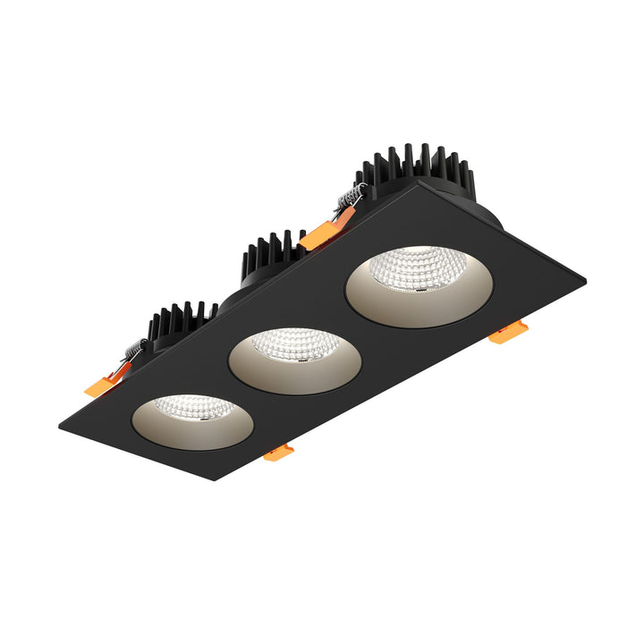 Revolve - LED 3.5" Trio Regressed Gimbal Downlight