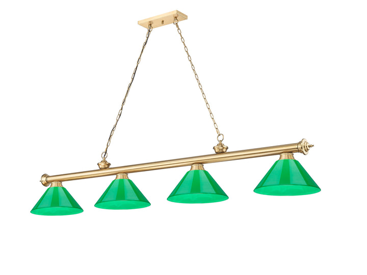 Cordon - 4 Light Billiard Light (2306-4HBR)