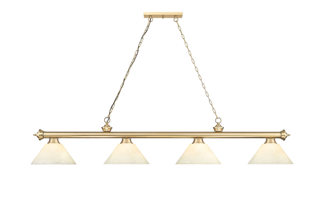 Cordon - 4 Light Billiard Light (2306-4HBR-AGM14)