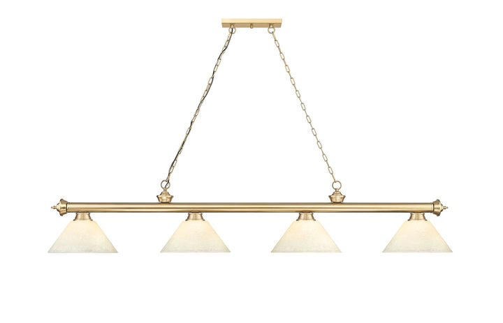 Cordon - 4 Light Billiard Light (2306-4HBR-AGM14)